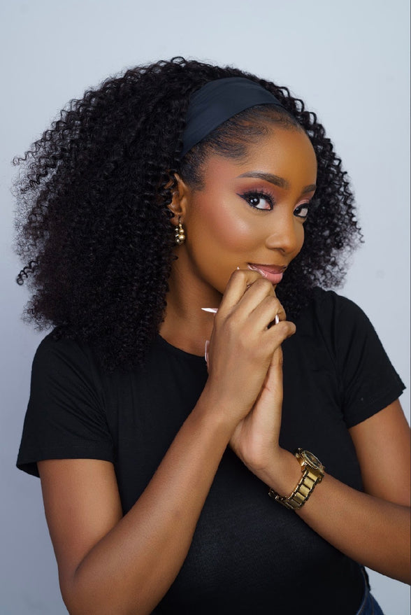 AFRO WAVE 16”HEADBAND WIG