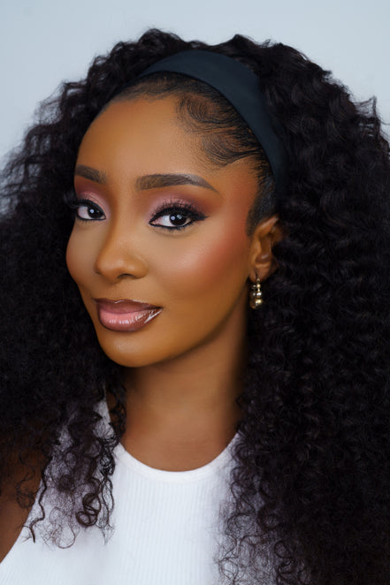DEEP WAVE 18" HEADBAND WIG